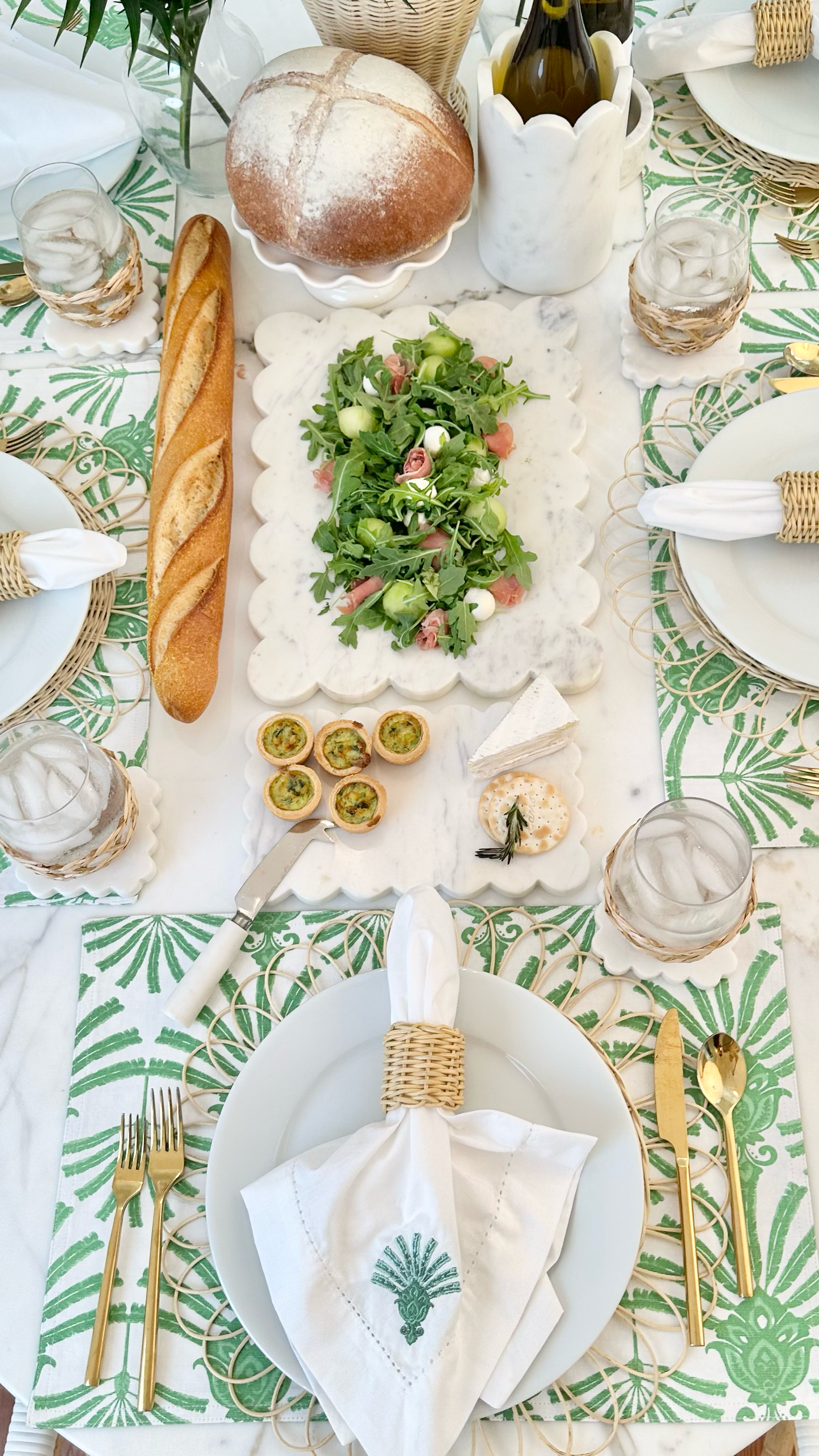 Deco Palm Reversible Placemat