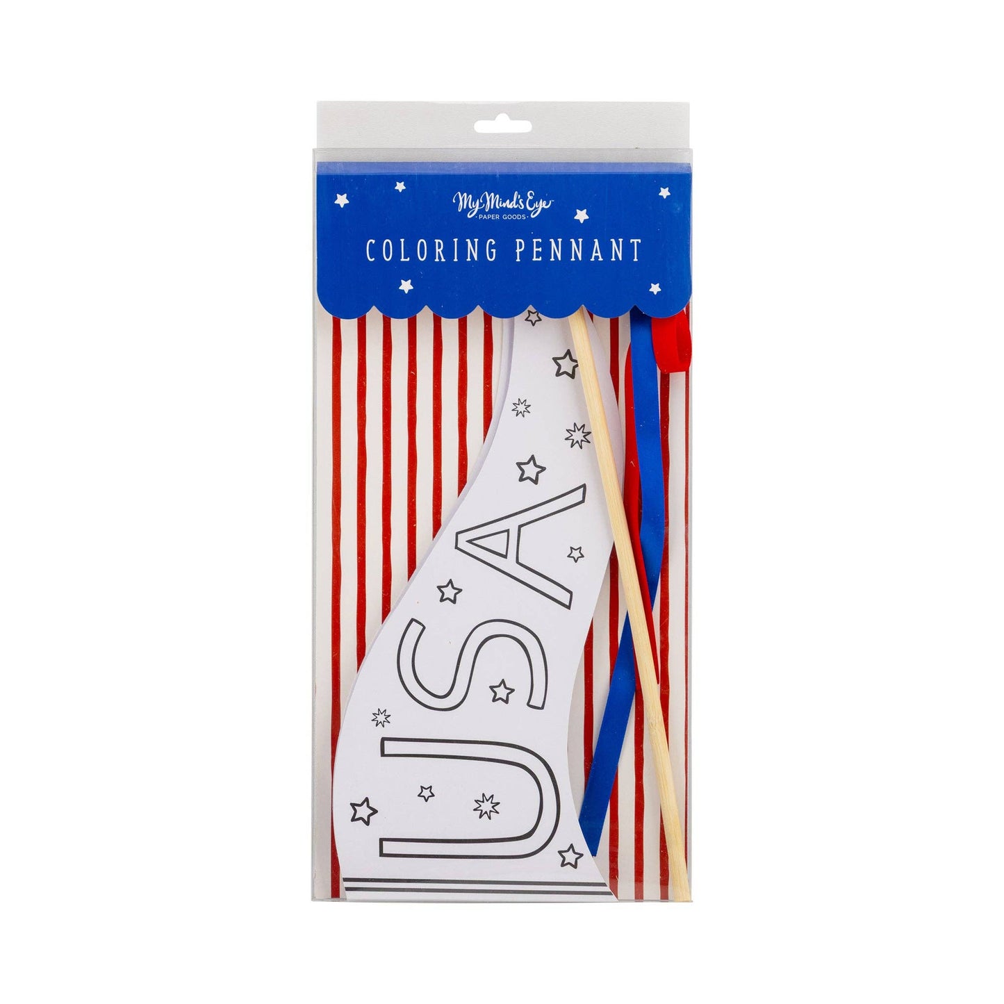 PLKC100 - Cardstock Coloring Pennant