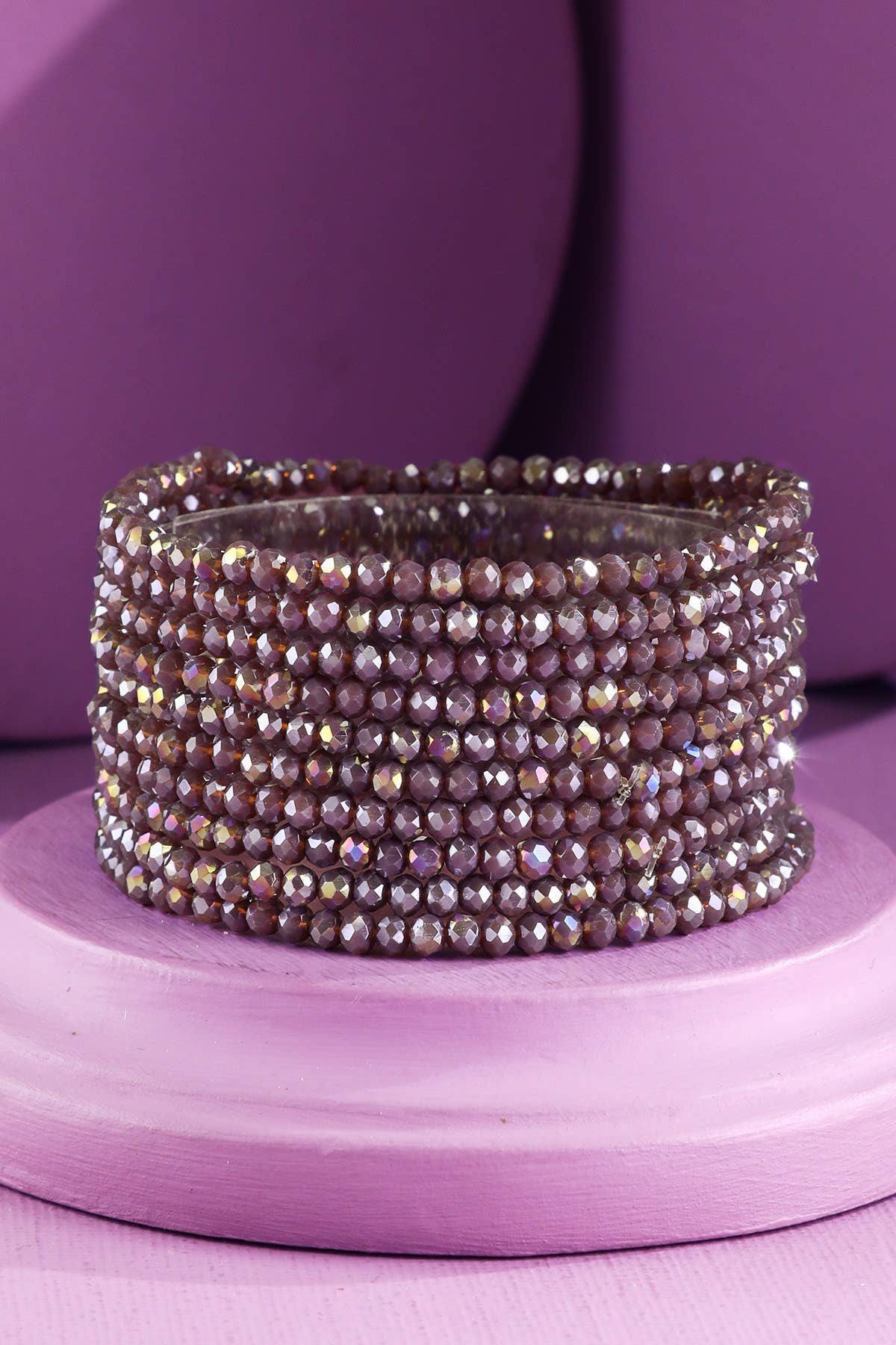 10 Piece Beaded Stackable Boho Bracelet