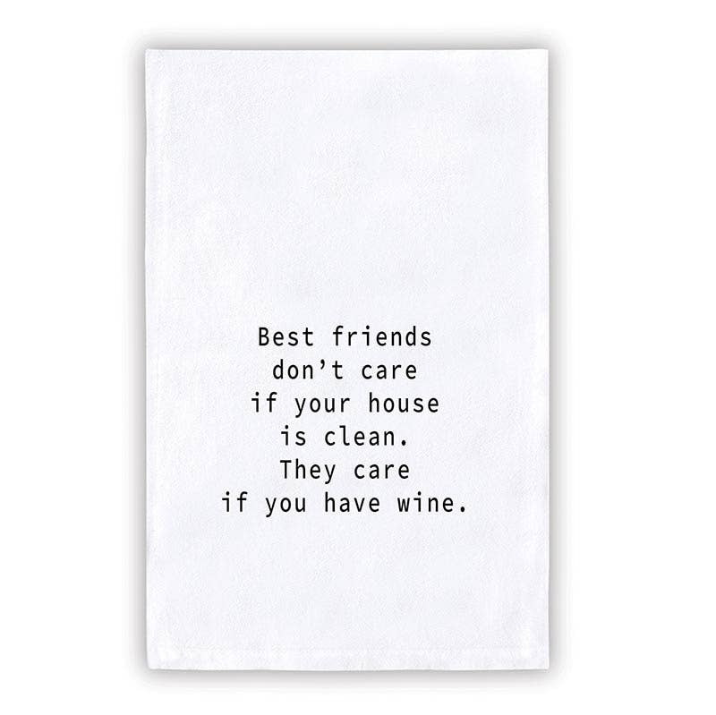 Face to Face Thirsty Boy Towel - Best Friends