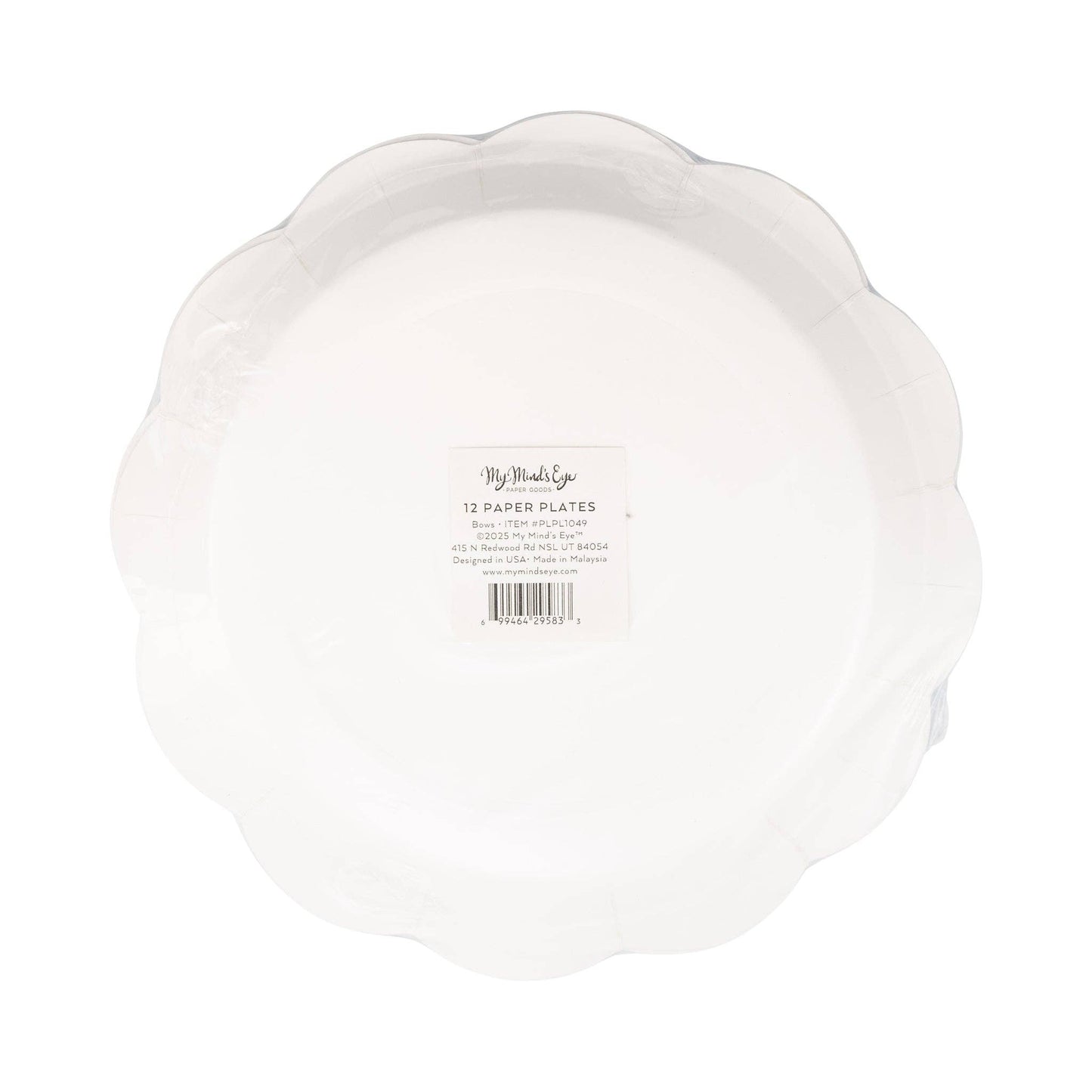 PLPL1049 - Bows Plate (8 ct)