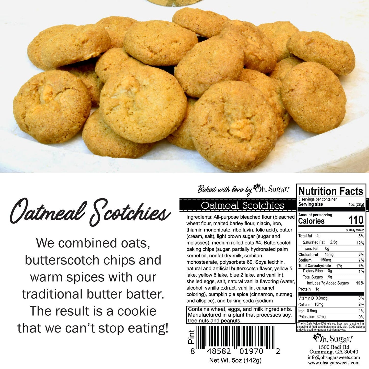 Cookies - Fall Assortment #4 - Pint Jars