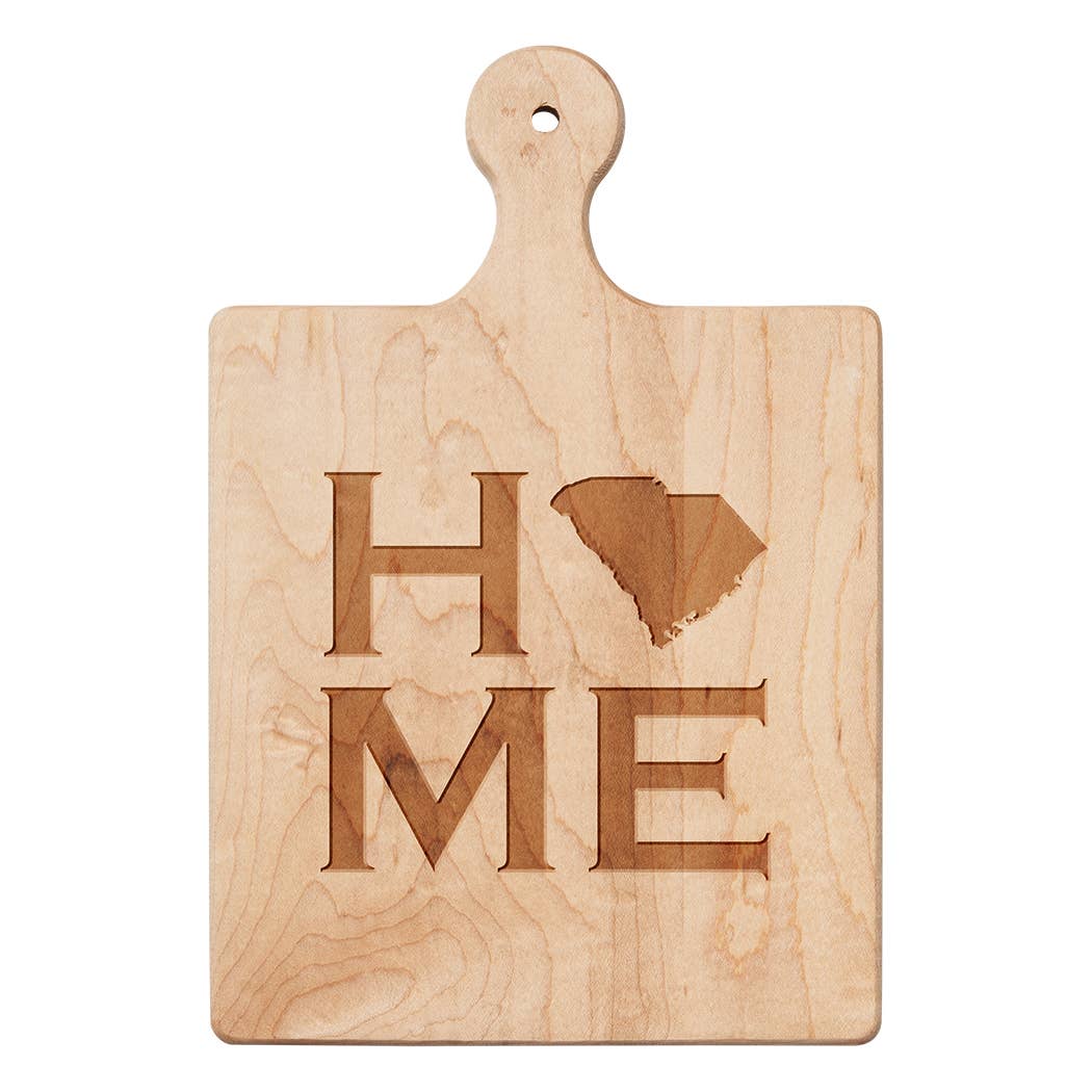 "South Carolina" Artisan Maple Paddle Board | 9" x 6"