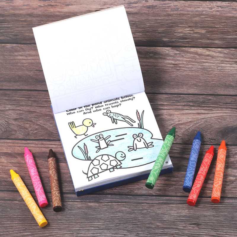 Highlights: My First Hidden Pictures Carry-Along Coloring Set by Delaney Foerster