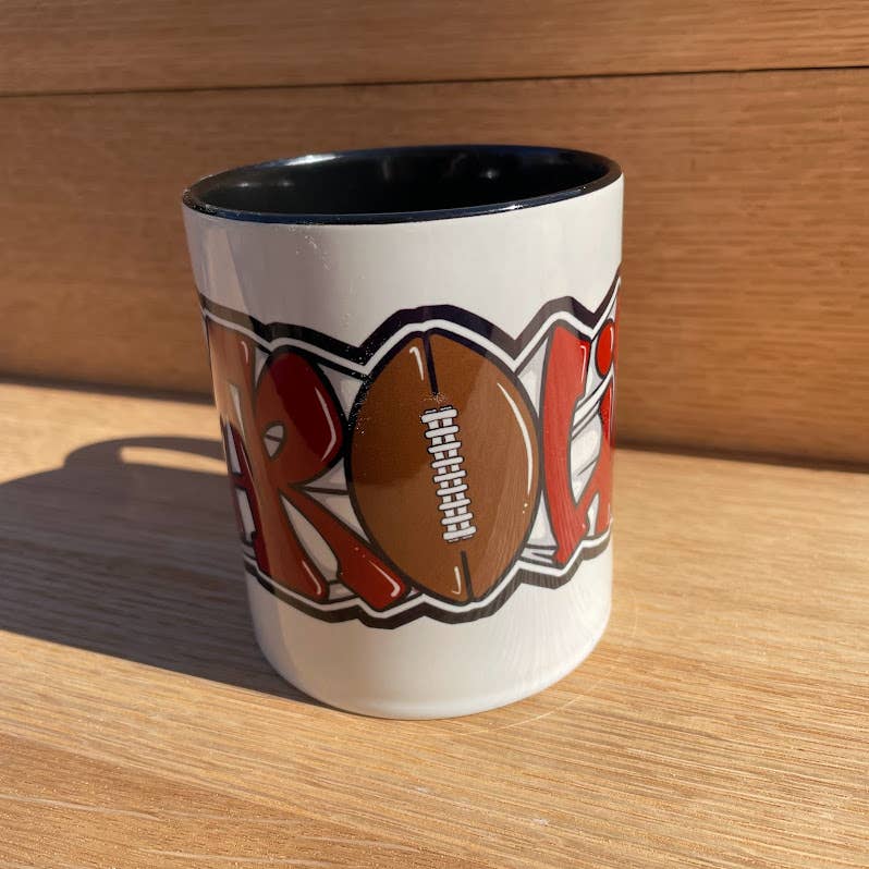South Carolina Football Graffiti Coffee Mugs