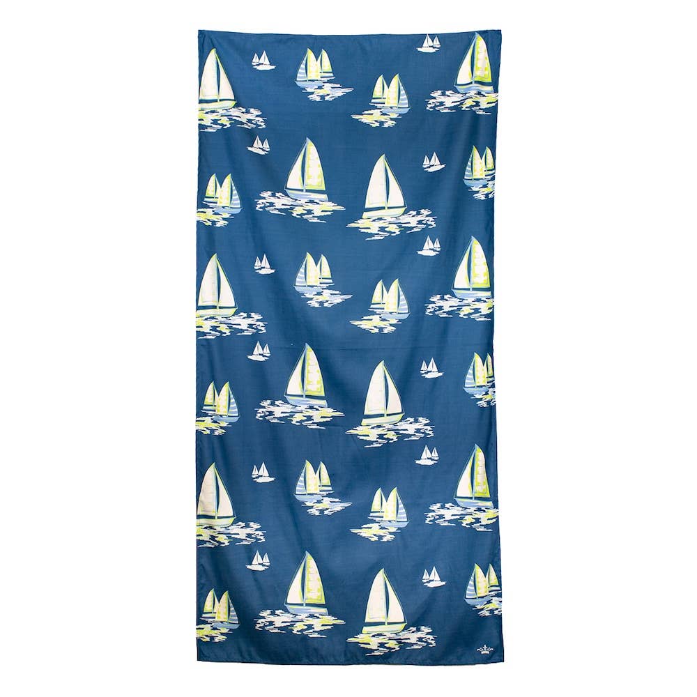 Sail Away Beach Towel Royal/Palace 34x70
