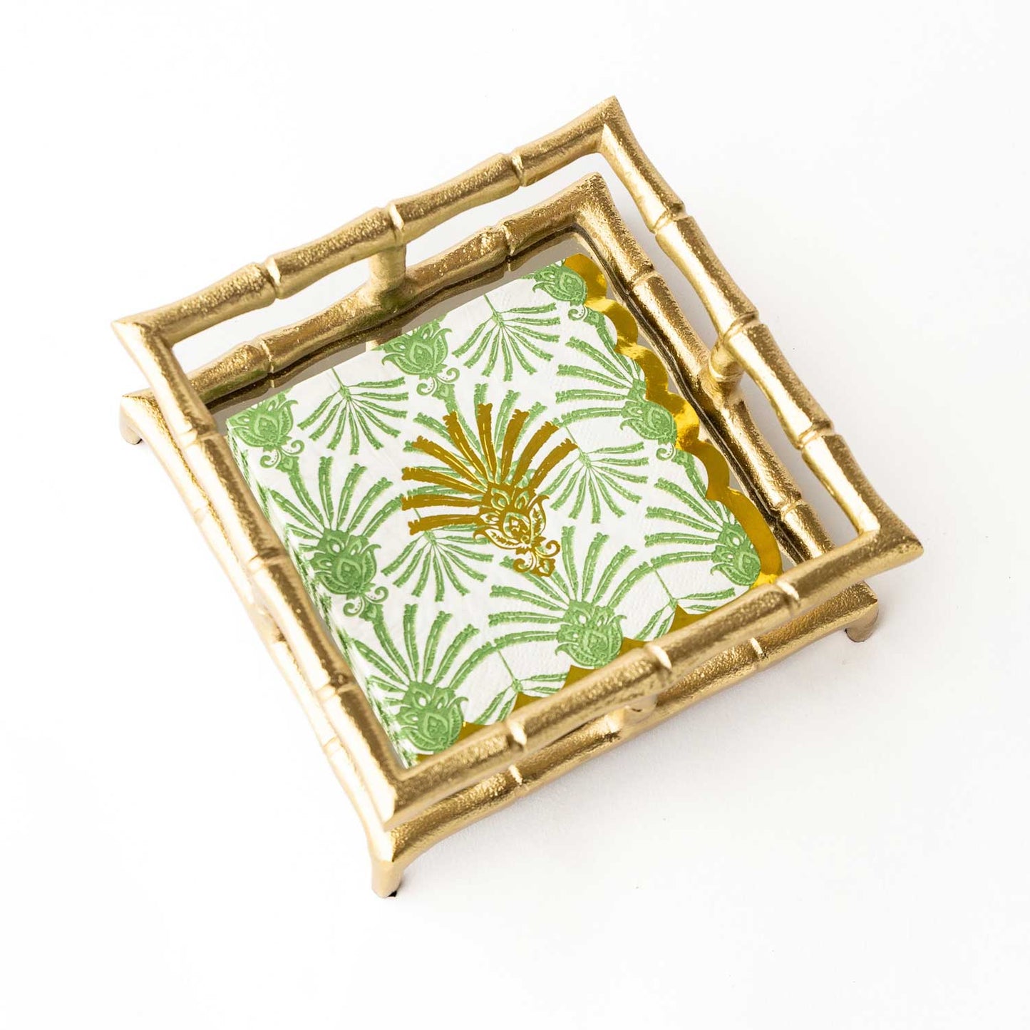 Deco Palms Paper Beverage Napkin Packs