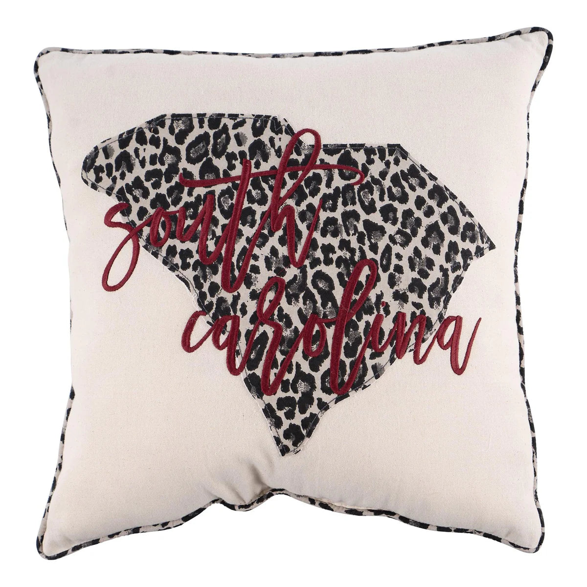 South Carolina Cheetah Pillow
