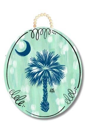 DK Palmetto Moon Large Oval Hanger
