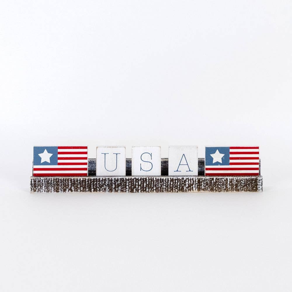 45100 - 12" wood ledgie kit (USA) AMERICANA SUMMER