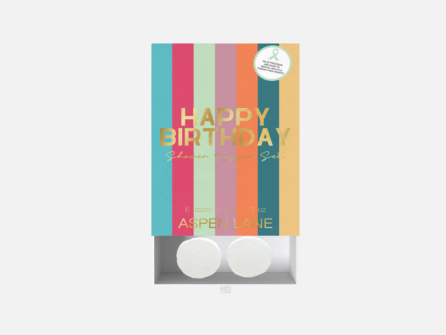 Happy Birthday Shower Steamer Fizzie w/ Bag