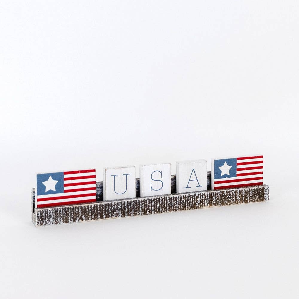 45100 - 12" wood ledgie kit (USA) AMERICANA SUMMER