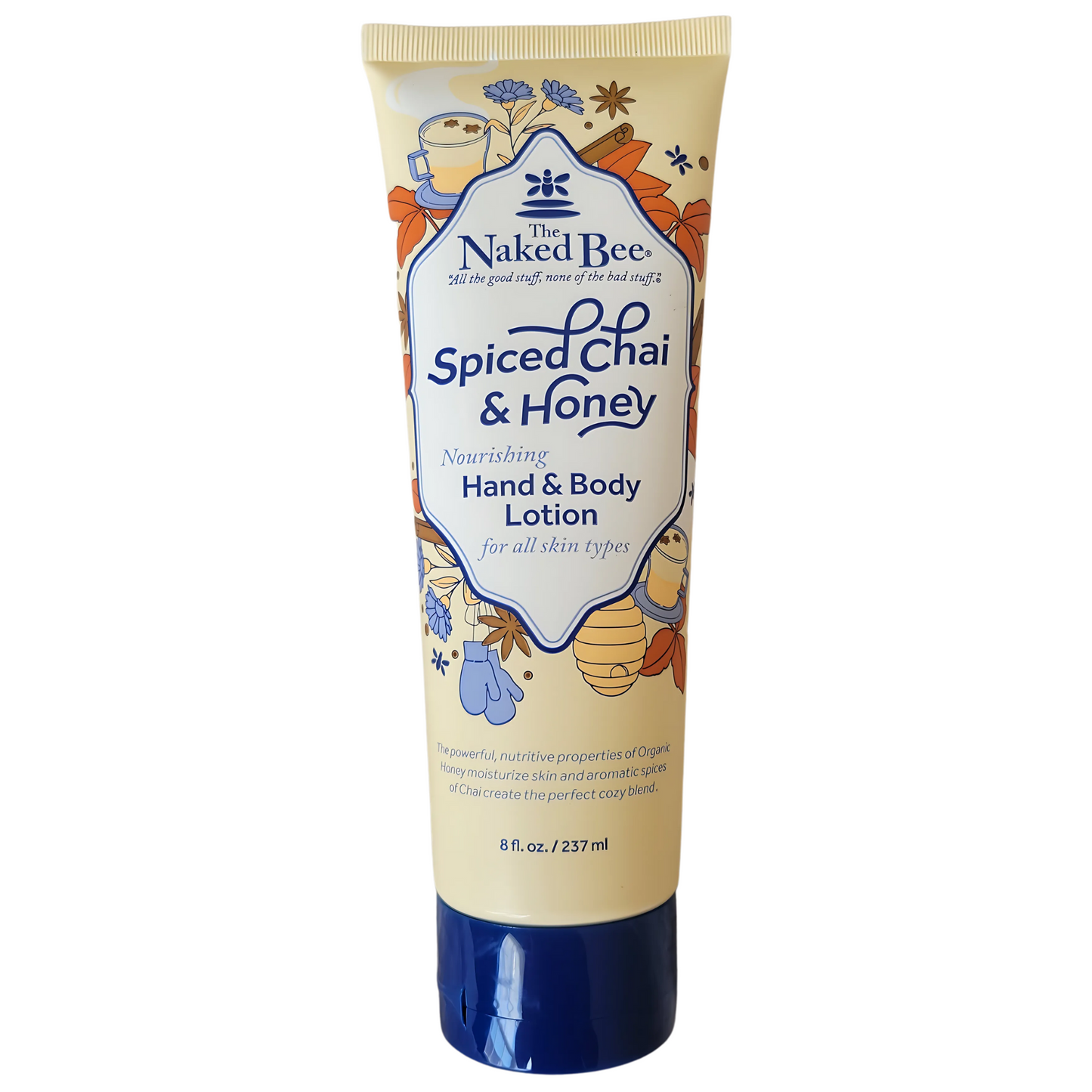 8 oz. Spiced Chai & Honey Hand & Body Lotion