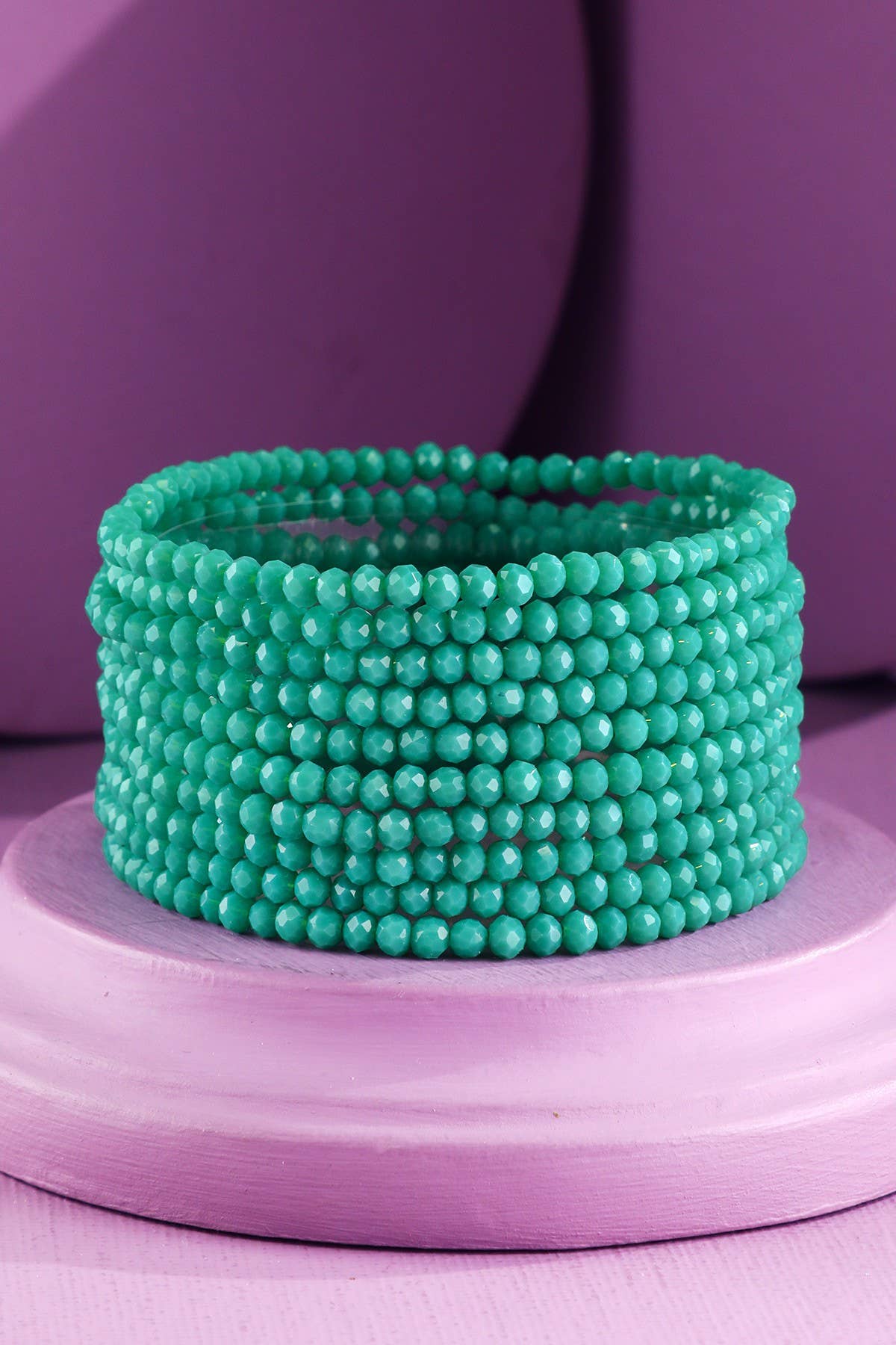 10 Piece Beaded Stackable Boho Bracelet