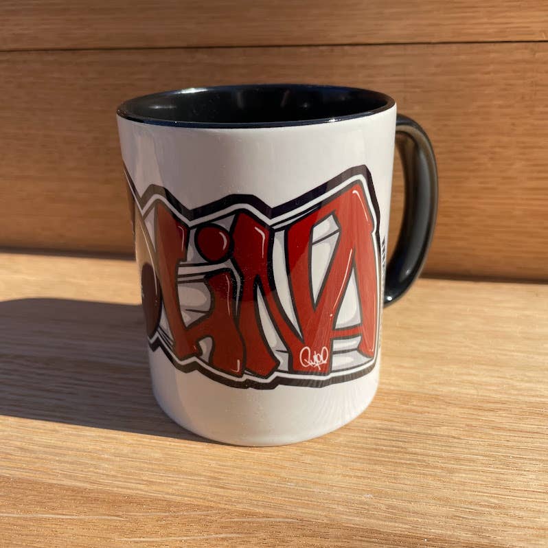 South Carolina Football Graffiti Coffee Mugs