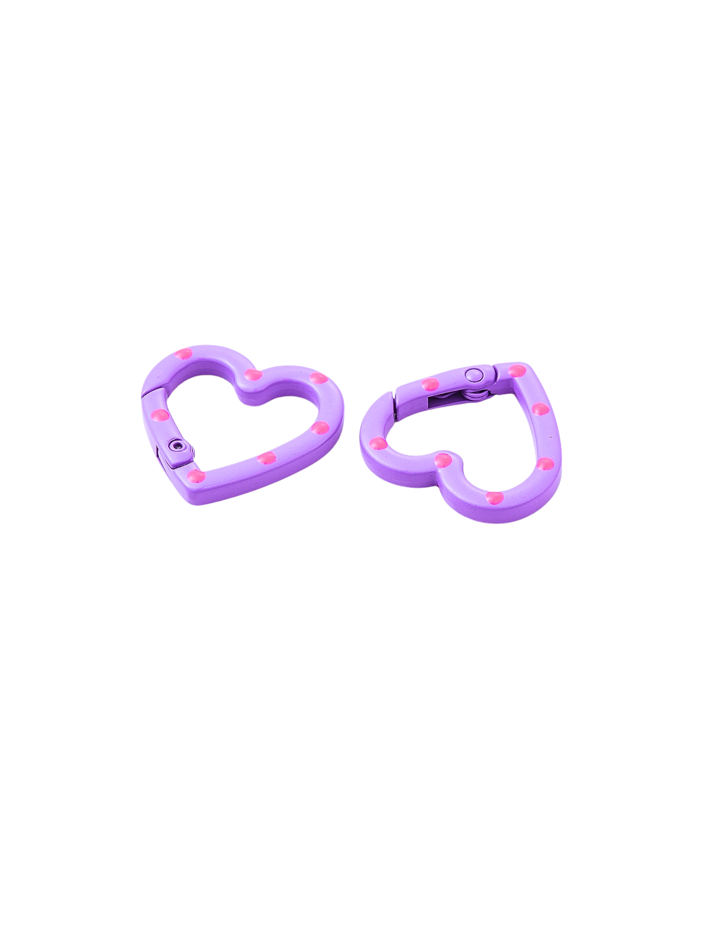 Multi-Color Heart Lanyard Carabiner