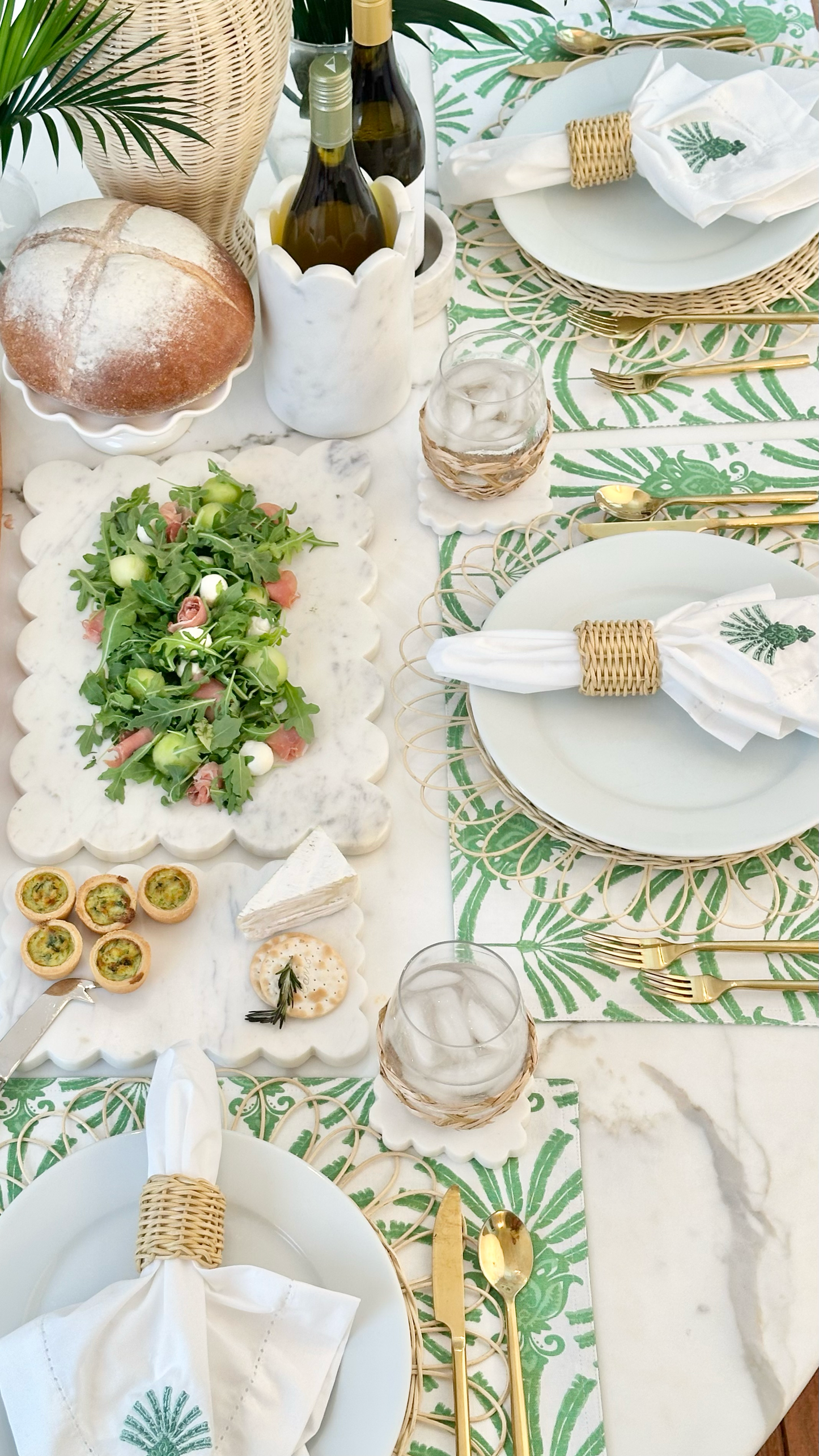 Deco Palm Reversible Placemat