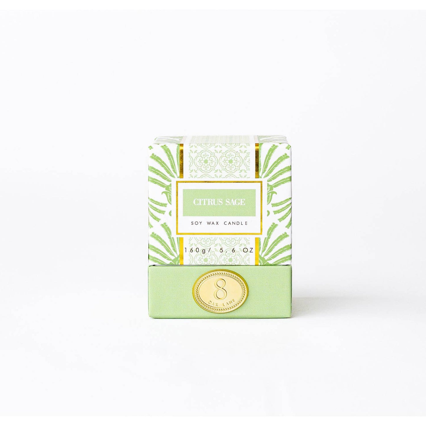 Citrus Sage 5.6oz Soy Wax Candle