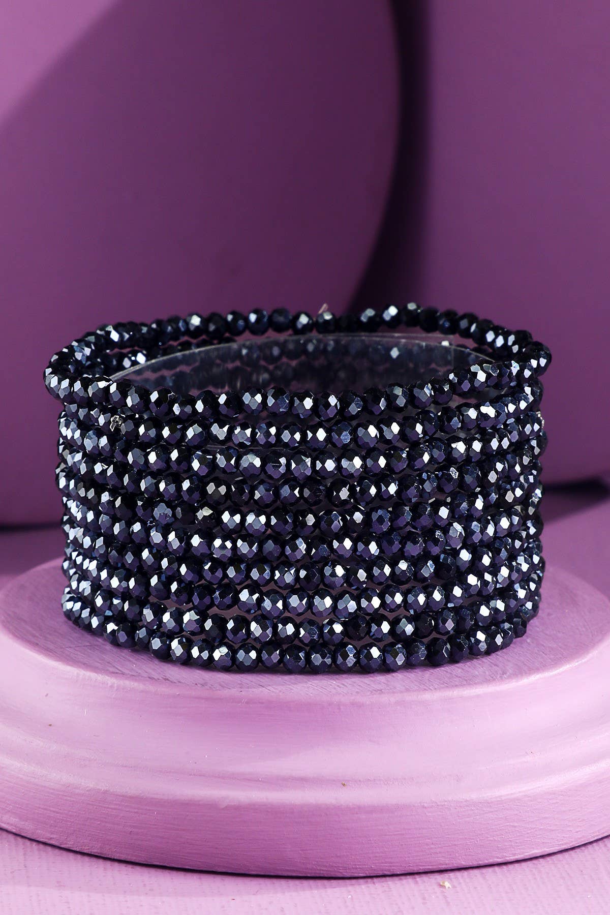 10 Piece Beaded Stackable Boho Bracelet