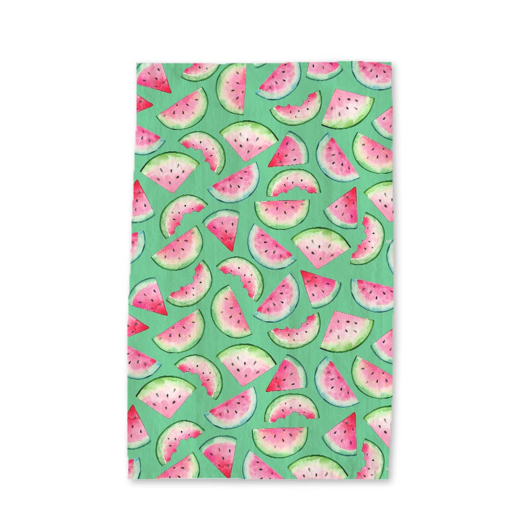 Watermelons Tea Towel - Summer Fruit Kitchen Decor