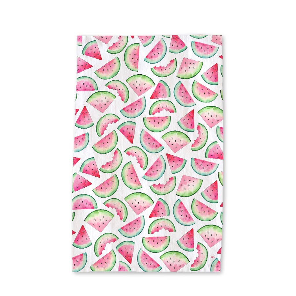 Watermelons Tea Towel - Summer Fruit Kitchen Decor