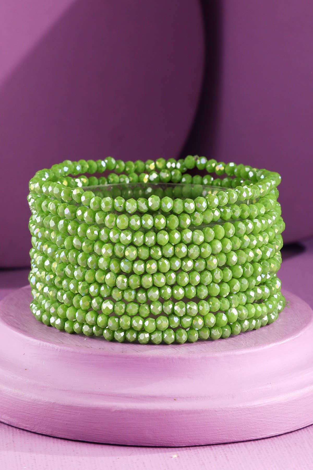 10 Piece Beaded Stackable Boho Bracelet