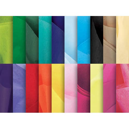 Color Tissue Paper Bulk 20X30" Sheets