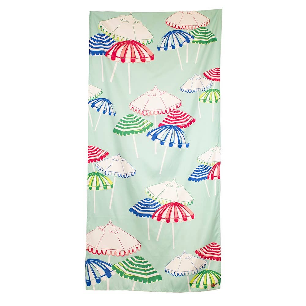 Monterosso Beach Towel Capri/Hot Pink/Sapphire 34x70