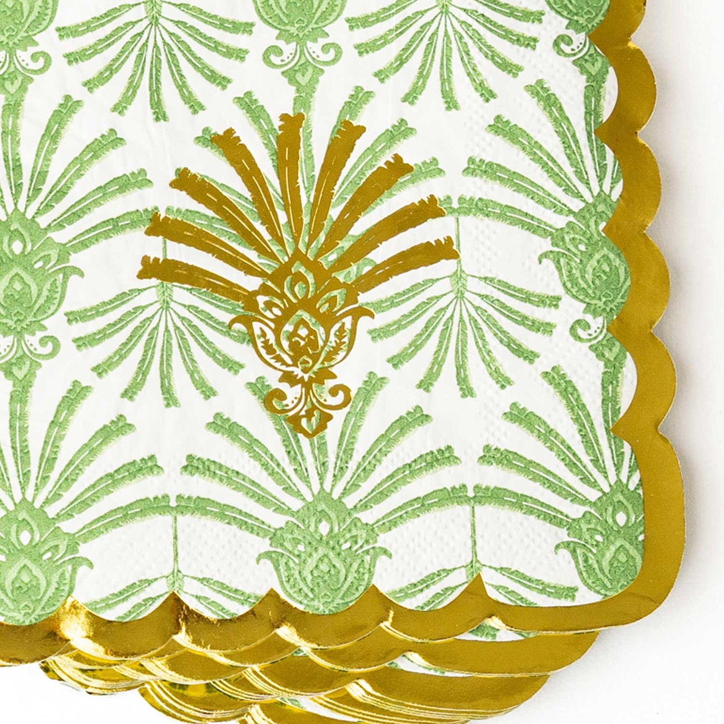 Deco Palms Paper Beverage Napkin Packs