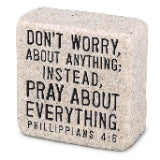 Dont Worry About Annything 2.25 x 2.25 x 1 in. Plaque