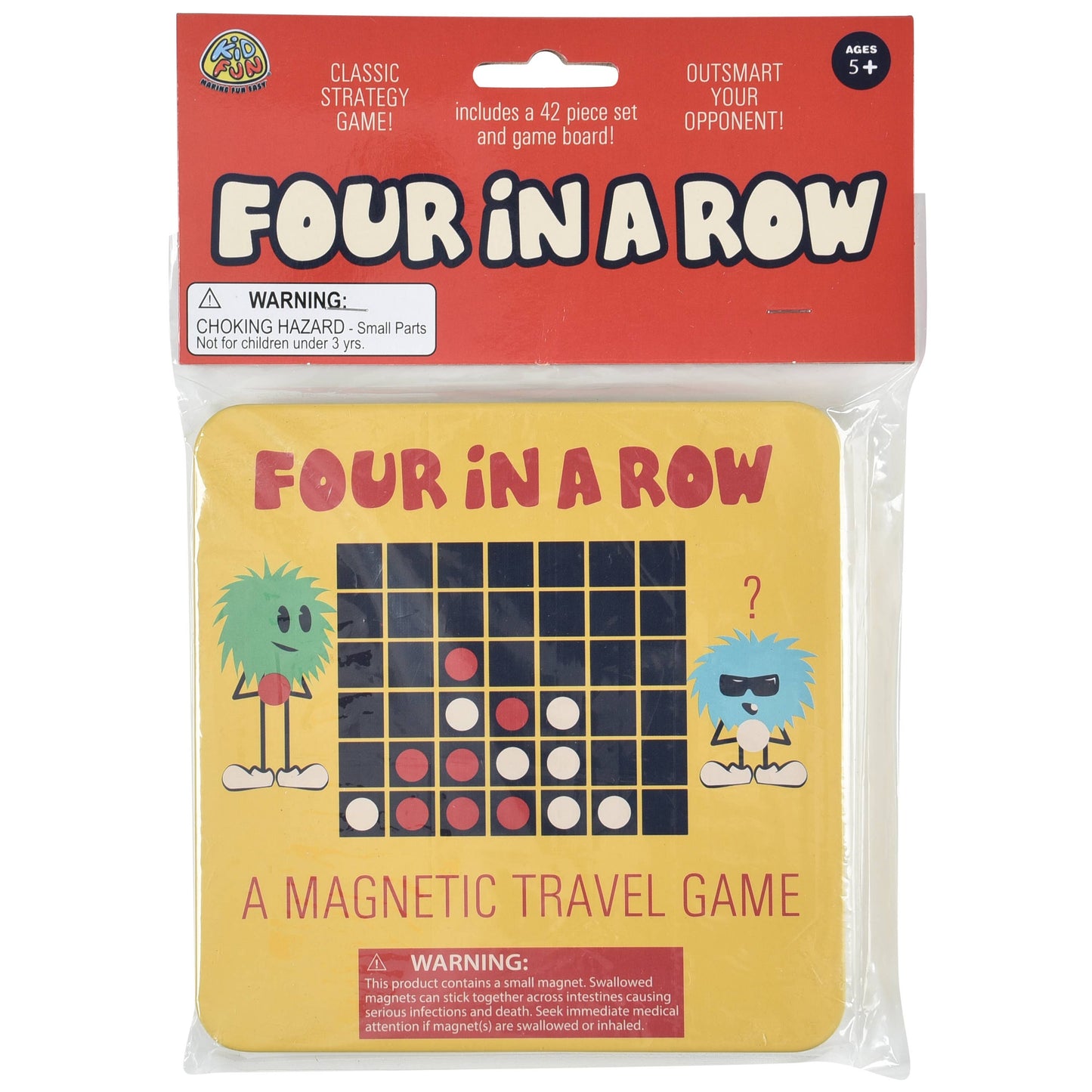 Magnetic Four In A Row 6-unit case pack