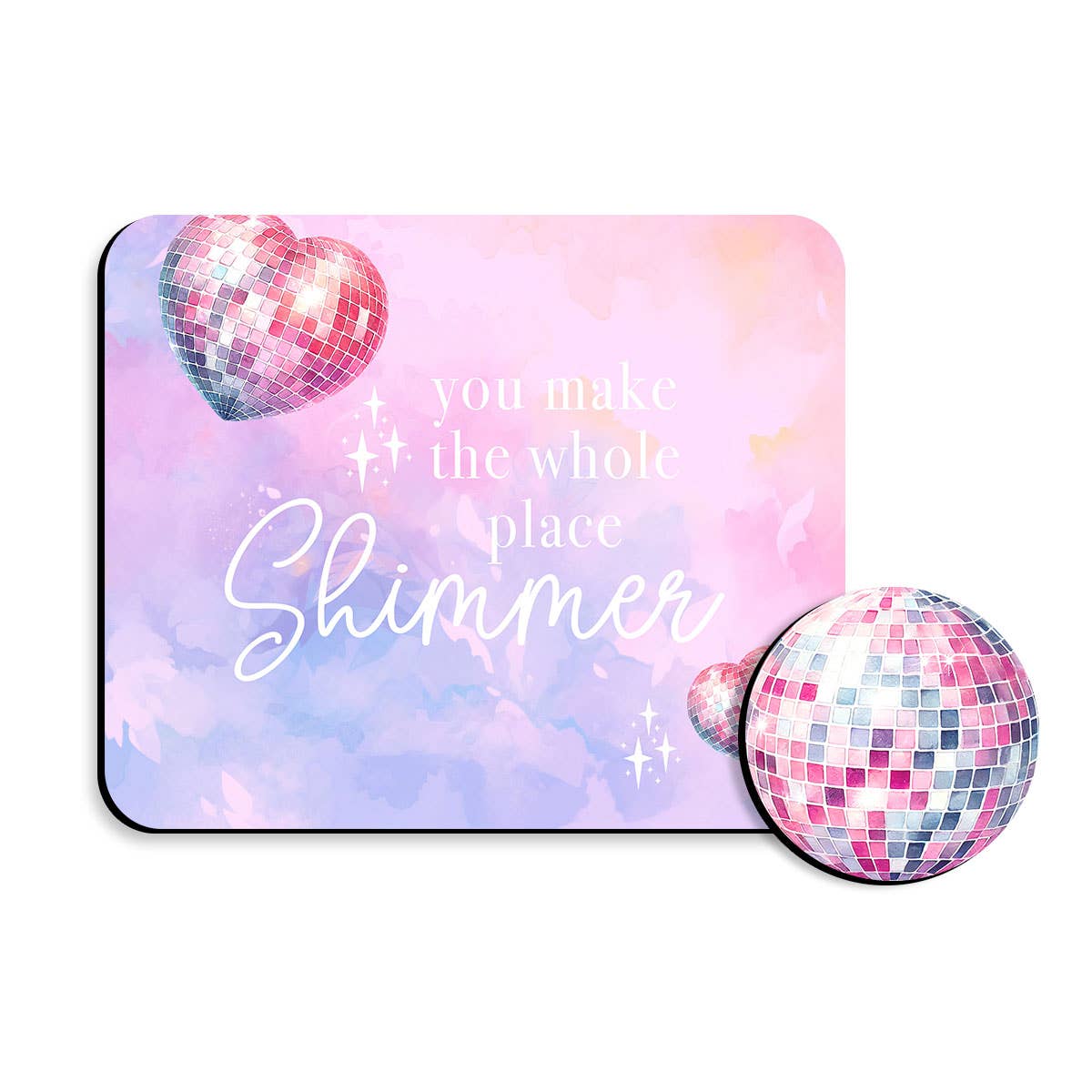 You Make the Whole Place Shimmer Desk Set