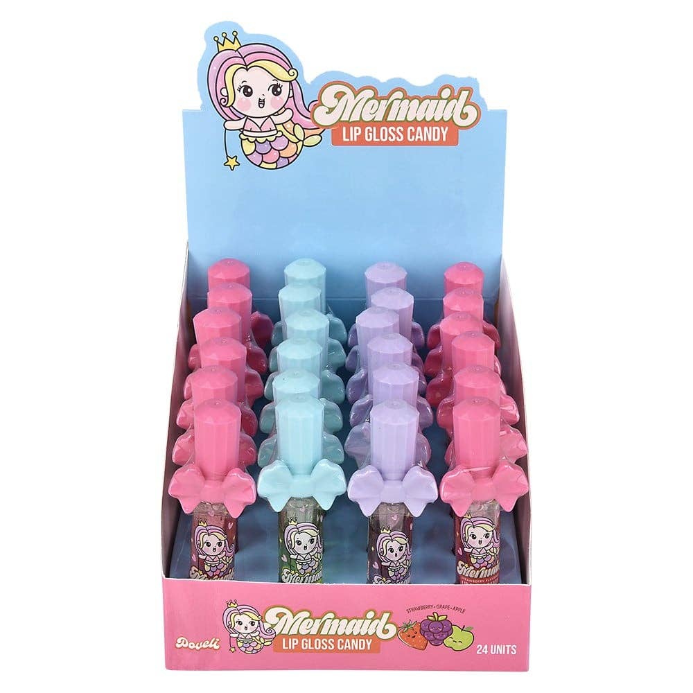Mermaid Candy Lip Gloss 24ct - LLB Candy