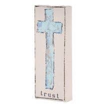 Trust Blue Cross Canvas