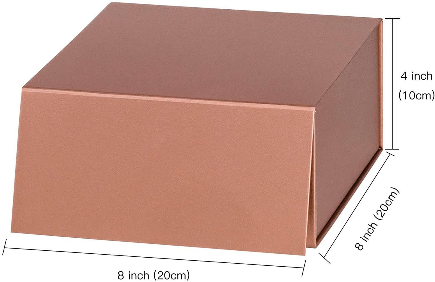 Collapsible Gift Box with Magnetic Closure