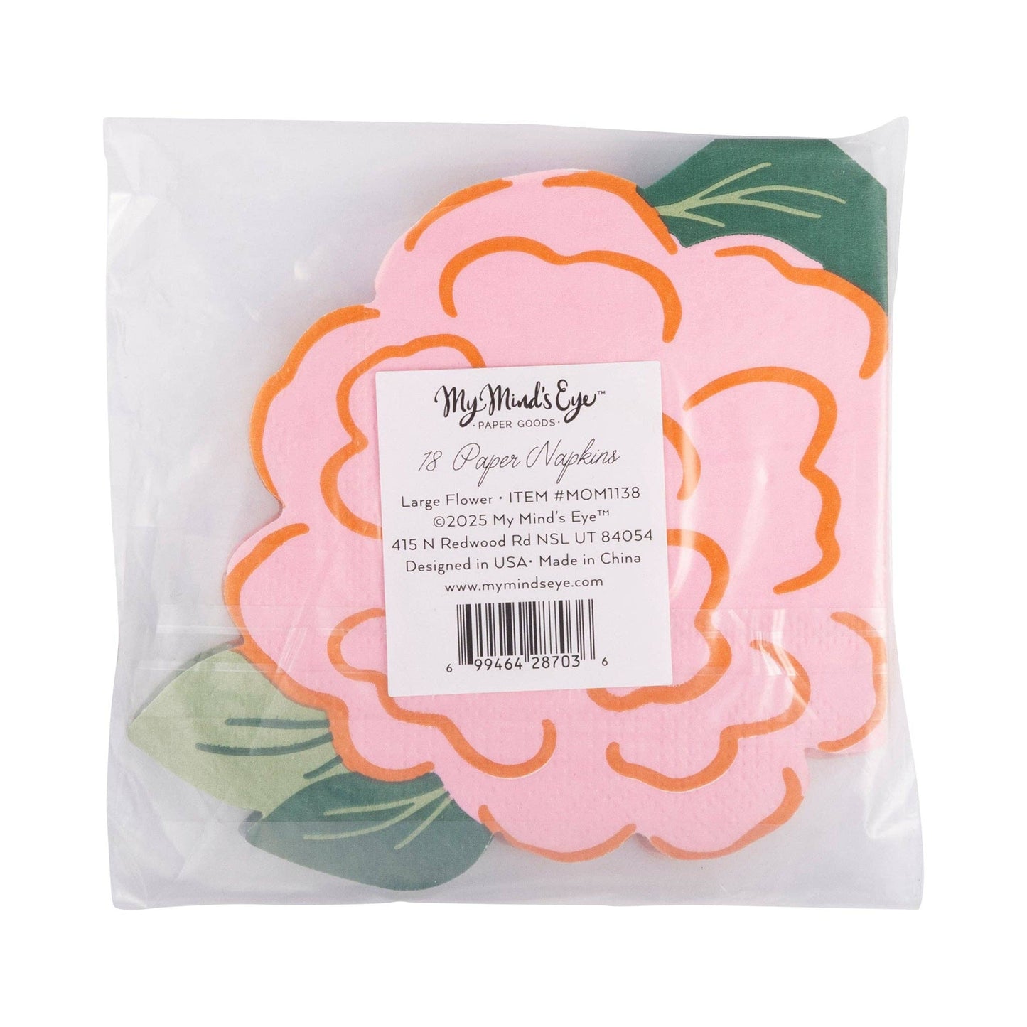 MOM1138 - Flower Cocktail Napkin
