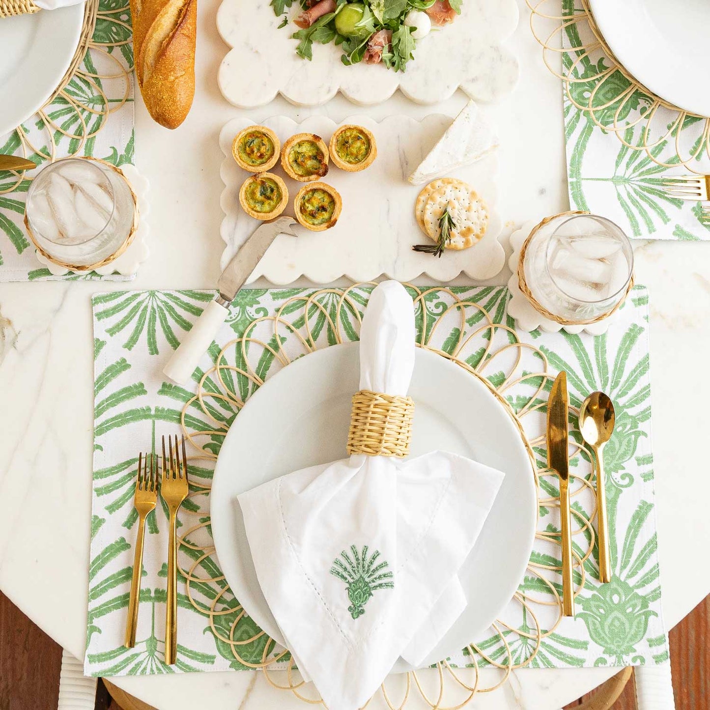 Deco Palm Reversible Placemat