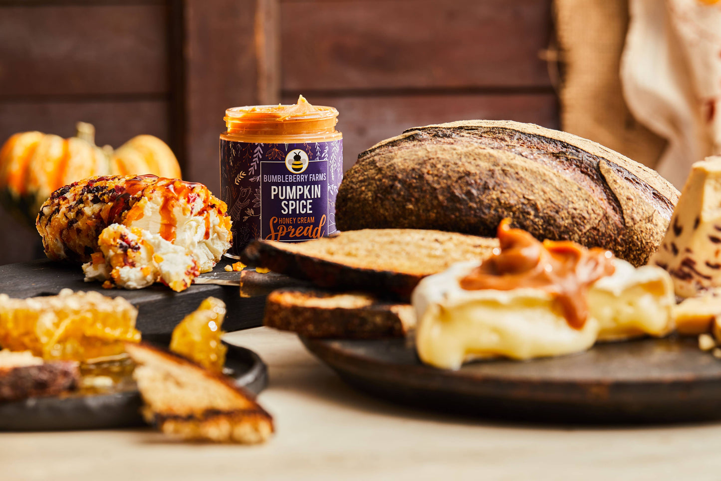 SEASONAL Pumpkin Spice Honey Spread