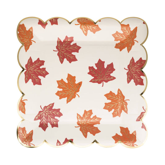 GBL1242 - Falling Leaves 9" Paper Plate