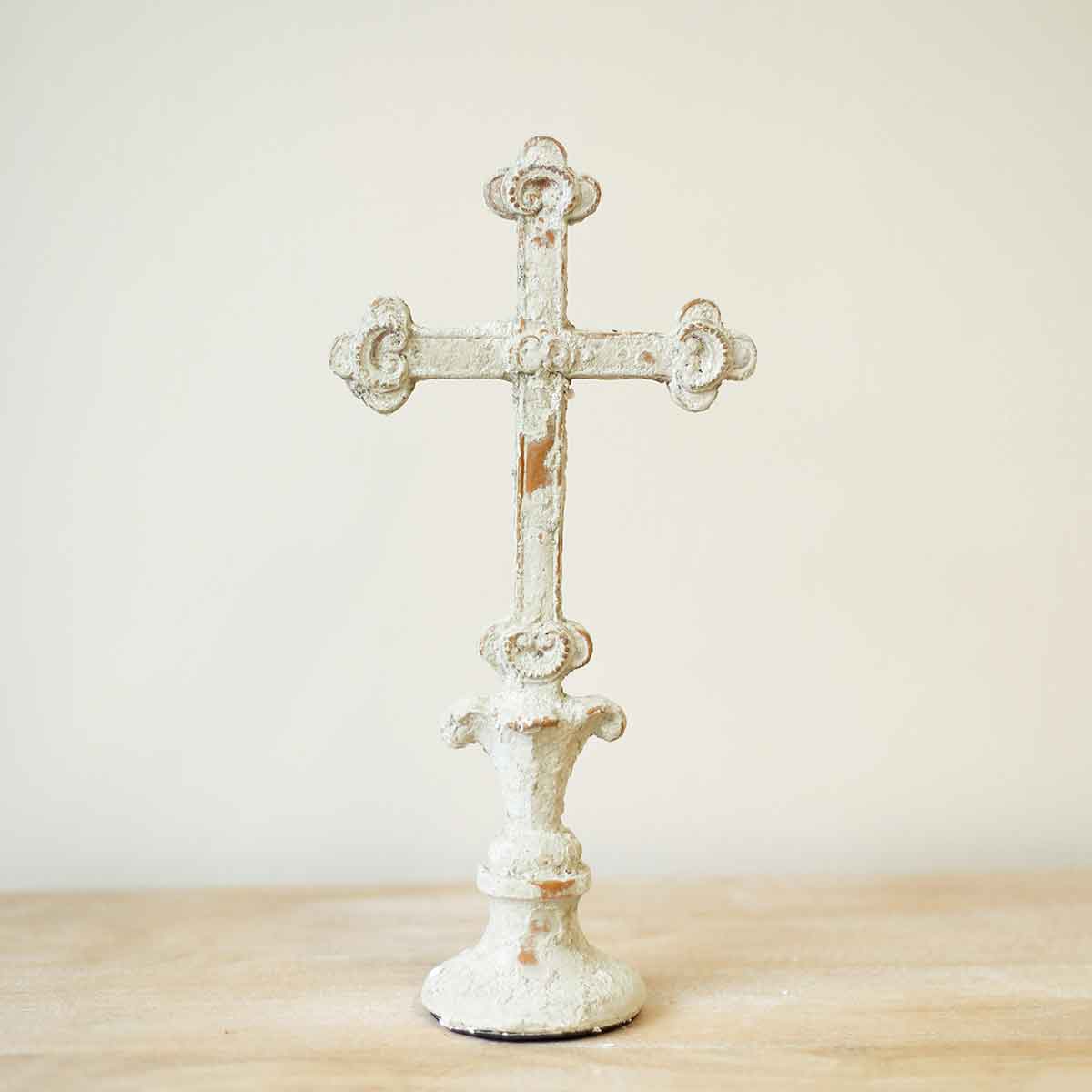 San Marco Cross   Antique Cream   11.5"