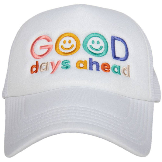 Good Days Ahead Trucker Hat (White Foam)