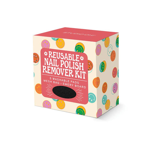 Happy Vibes Reusable Nail Polish Remover Kit