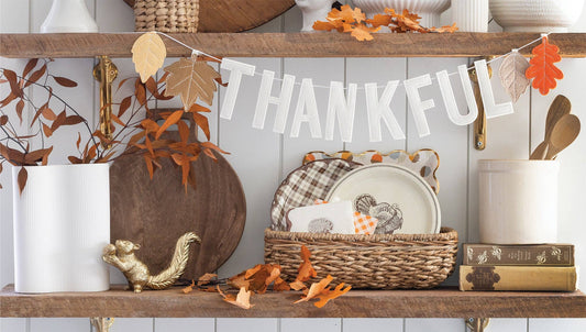 THP1002 - Harvest Thankful Felt Banner
