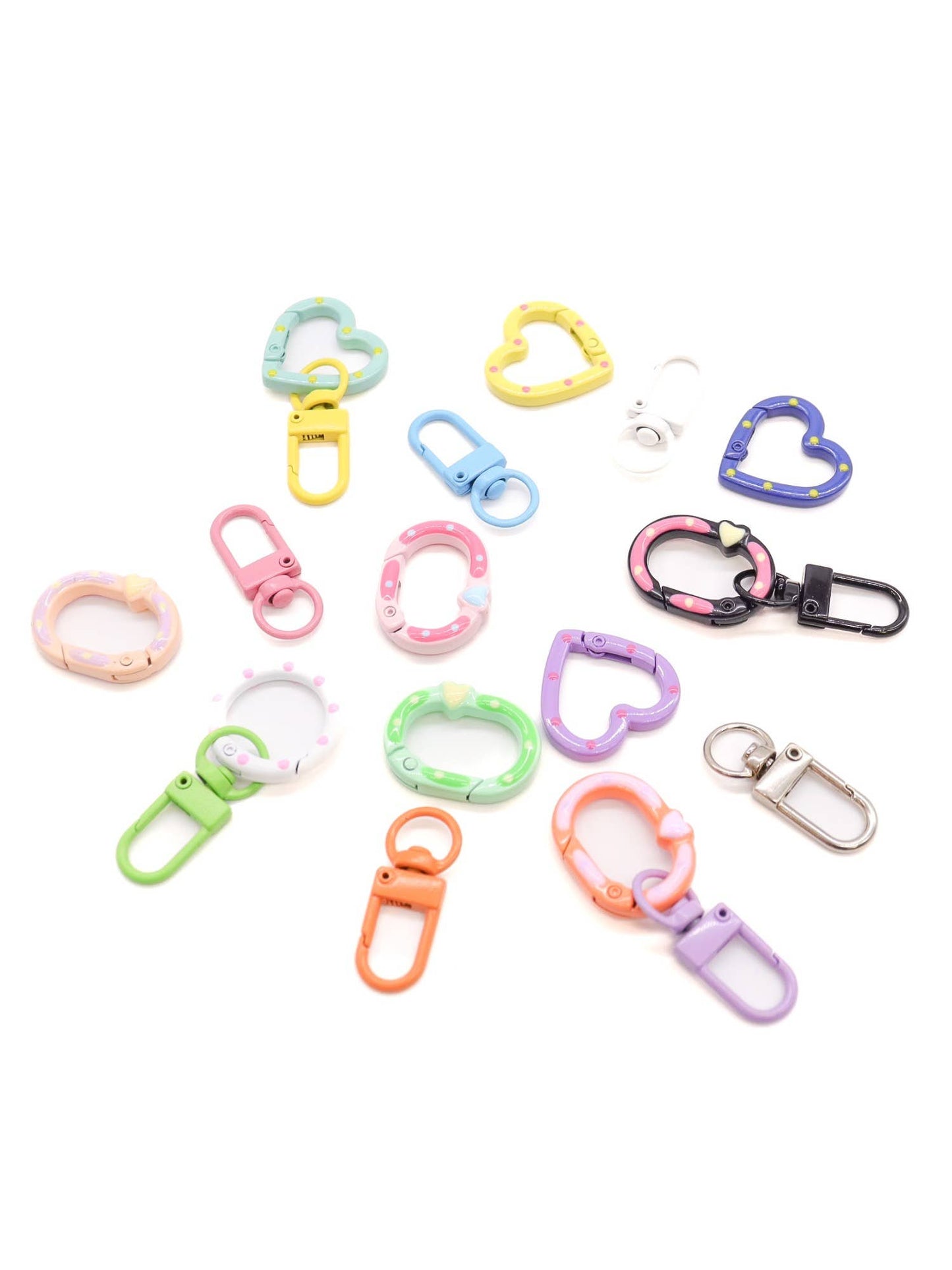 Pastel Blue Lanyard Charm Necklace