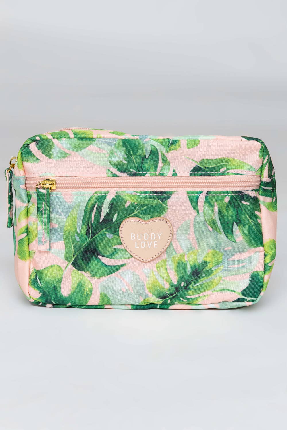 Palm Print Large Cosmetic Bag