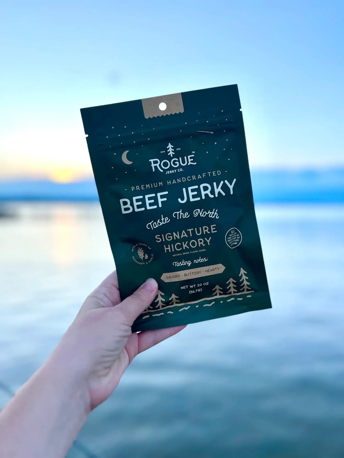 Rogue Jerky Starter Pack - 4 Of Each Flavor - Premium Jerky