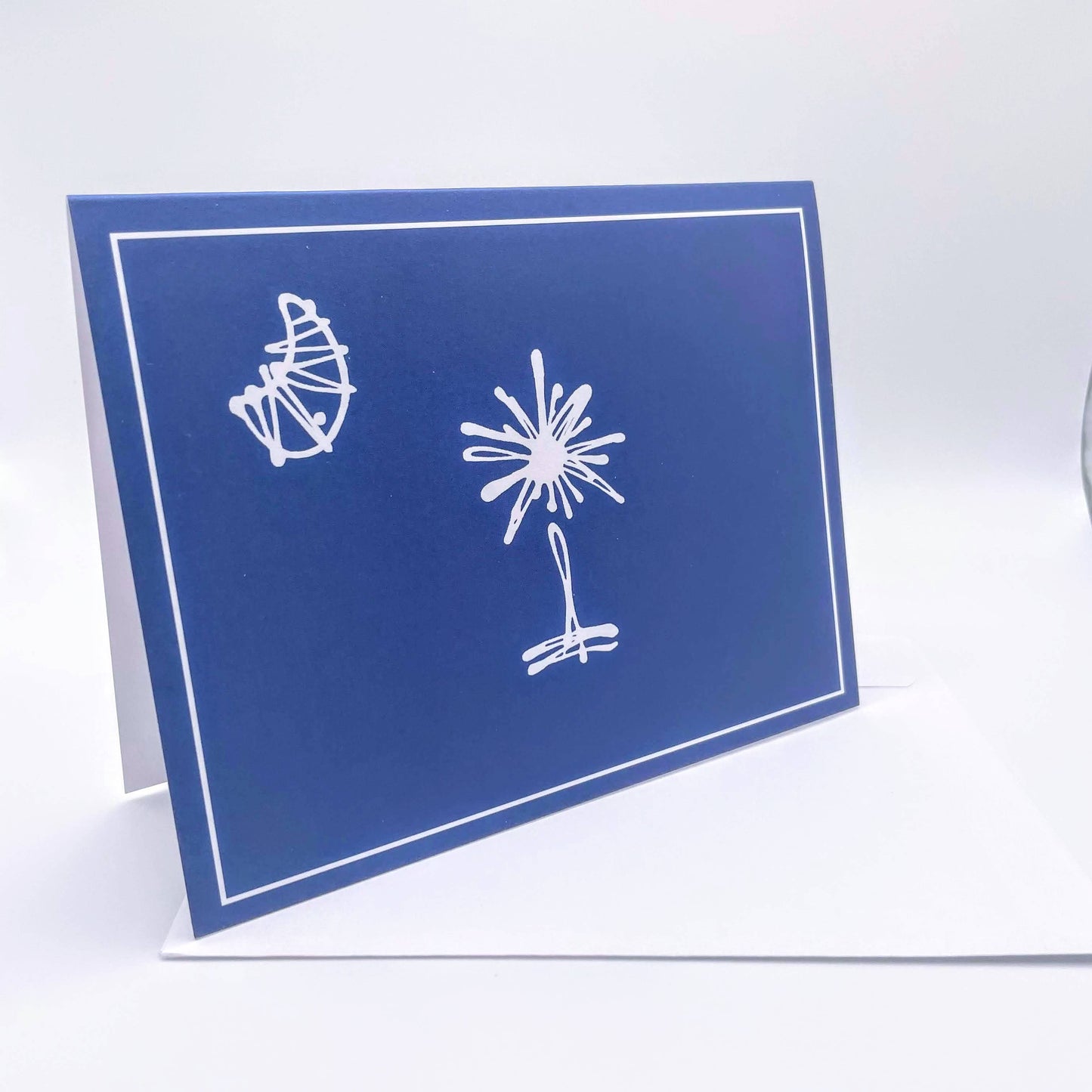 Classic South Carolina Palmetto Folded Notecards