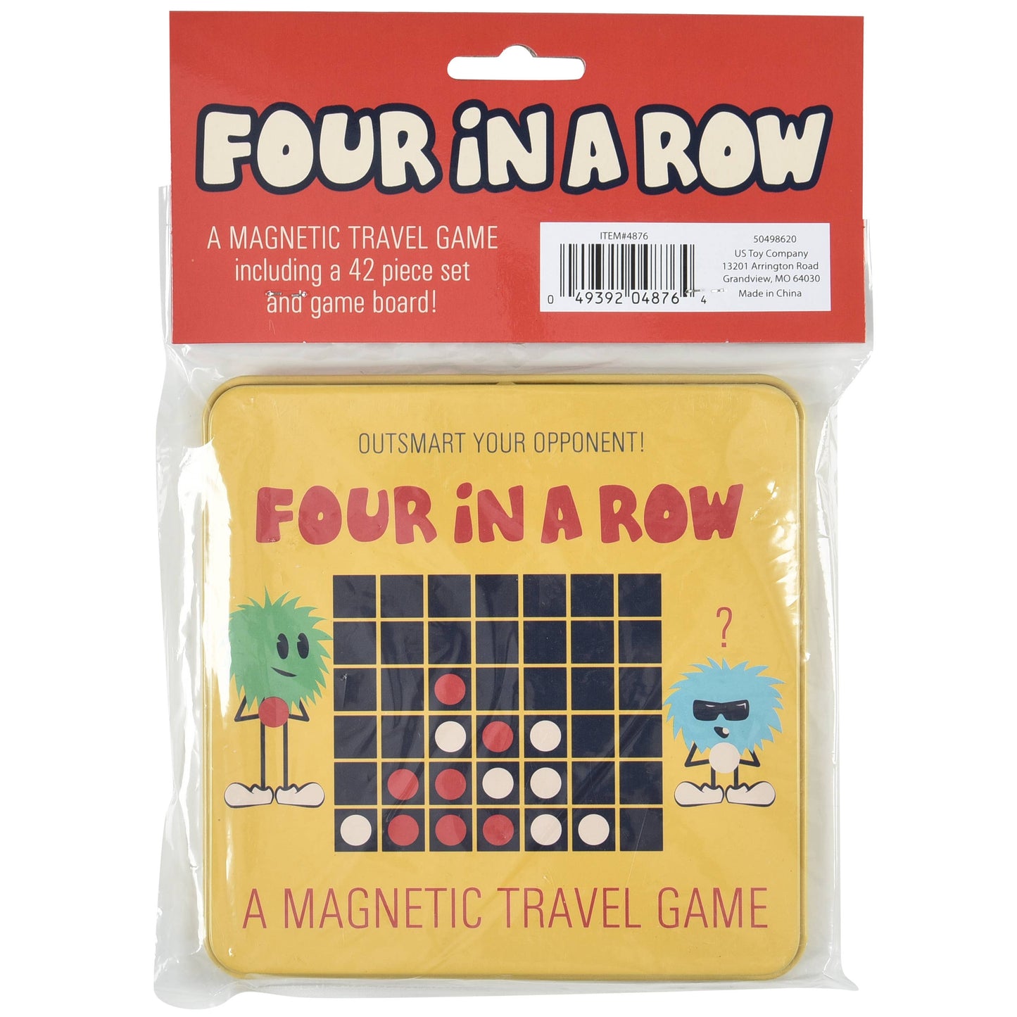 Magnetic Four In A Row 6-unit case pack
