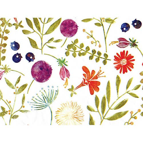 Floral & Nature Print Tissue Paper Sheets