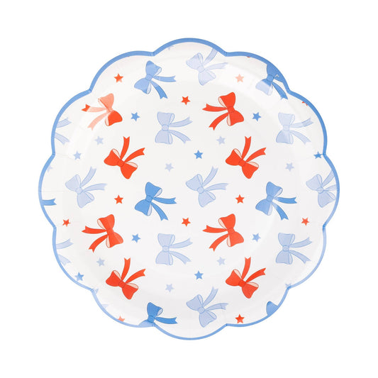 PLPL1049 - Bows Plate (8 ct)